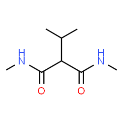 ChemSpider 2D Image | 2-Isopropyl-N,N'-dimethylmalonamide | C8H16N2O2