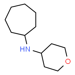 ChemSpider 2D Image | N-Cycloheptyltetrahydro-2H-pyran-4-amine | C12H23NO