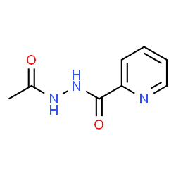 ChemSpider 2D Image | 1-Acetyl-2-picolinoylhydrazine | C8H9N3O2