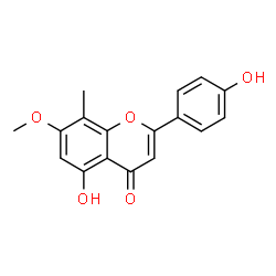 ChemSpider 2D Image | 6-desmethylsideroxylin | C17H14O5