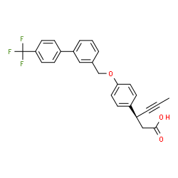 ChemSpider 2D Image | AMG 837 | C26H21F3O3