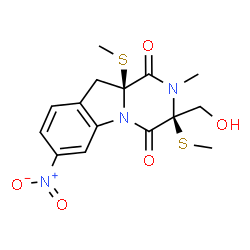ChemSpider 2D Image | glionitrin B | C15H17N3O5S2