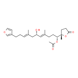 ChemSpider 2D Image | 15-acetylirciformonin B | C24H34O6