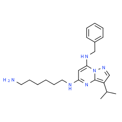 ChemSpider 2D Image | BS-181 | C22H32N6
