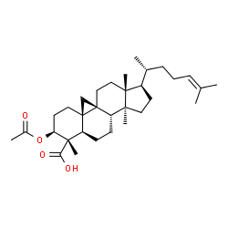 ChemSpider 2D Image | bonianic acid A, (rel)- | C32H50O4
