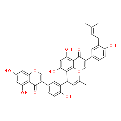 ChemSpider 2D Image | mucusisoflavone C | C40H34O10