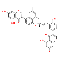 ChemSpider 2D Image | mucusisoflavone B | C40H32O10