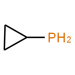 ChemSpider 2D Image | Cyclopropylphosphine | C3H7P