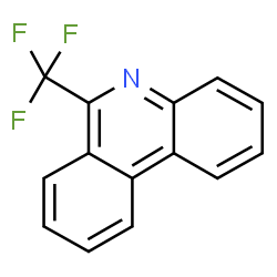 ChemSpider 2D Image | 6-(Trifluoromethyl)phenanthridine | C14H8F3N