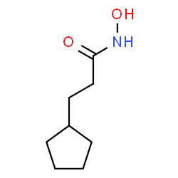ChemSpider 2D Image | 3-Cyclopentyl-N-hydroxypropanamide | C8H15NO2