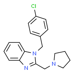 ChemSpider 2D Image | clemizole | C19H20ClN3