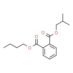 ChemSpider 2D Image | Butyl isobutyl phthalate | C16H22O4
