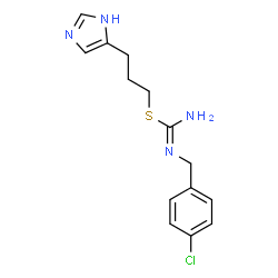 ChemSpider 2D Image | Clobenpropit | C14H17ClN4S
