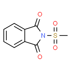 ChemSpider 2D Image | 2-(Methylsulfonyl)-1H-isoindole-1,3(2H)-dione | C9H7NO4S