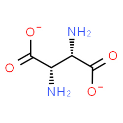 ChemSpider 2D Image | (2S,3S)-2,3-Diaminosuccinate | C4H6N2O4