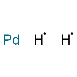 ChemSpider 2D Image | hydrogen; palladium | H2Pd