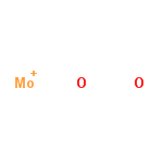 InChI=1/Mo.2O/q+1;;