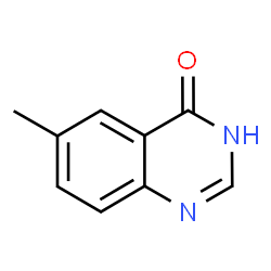ChemSpider 2D Image | 6-methyl-4-quinazolinol | C9H8N2O