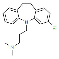 ChemSpider 2D Image | Clomipramine | C19H23ClN2