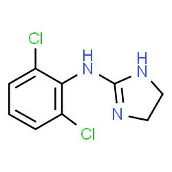 ChemSpider 2D Image | Clonidine | C9H9Cl2N3