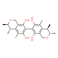 ChemSpider 2D Image | asperbiphenyl | C24H30O6