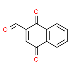 ChemSpider 2D Image | 1,4-Dioxo-1,4-dihydro-2-naphthalenecarbaldehyde | C11H6O3