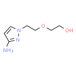 ChemSpider 2D Image | 2-[2-(3-Amino-1H-pyrazol-1-yl)ethoxy]ethanol | C7H13N3O2