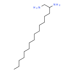 ChemSpider 2D Image | 1,2-Hexadecanediamine | C16H36N2