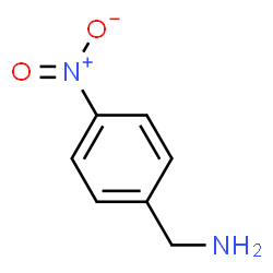ChemSpider 2D Image | BENZENEMETHANAMINE,4-NITRO- | C7H8N2O2