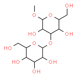 ChemSpider 2D Image | Methyl 3-O-hexopyranosylhexopyranoside | C13H24O11