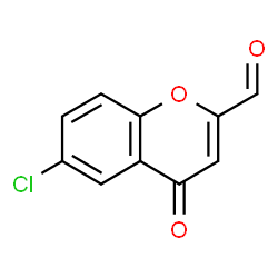 ChemSpider 2D Image | 6-Chloro-4-oxo-4H-chromene-2-carbaldehyde | C10H5ClO3