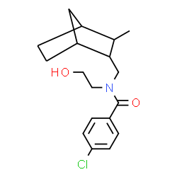 ChemSpider 2D Image | Clocanfamide | C18H24ClNO2
