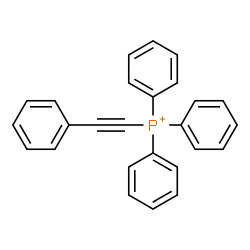 ChemSpider 2D Image | Triphenyl(phenylethynyl)phosphonium | C26H20P