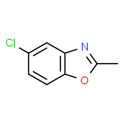 ChemSpider 2D Image | 2-Methyl-5-chlorobenzoxazole | C8H6ClNO