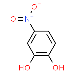 ChemSpider 2D Image | 4-nitrocatechol | C6H5NO4