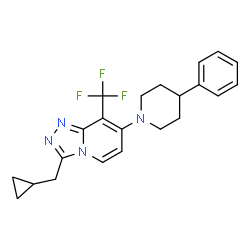 ChemSpider 2D Image | JNJ-42153605 | C22H23F3N4