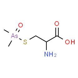 ChemSpider 2D Image | S-(Dimethylarsoryl)cysteine | C5H12AsNO3S