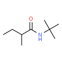ChemSpider 2D Image | 2-Methyl-N-(2-methyl-2-propanyl)butanamide | C9H19NO