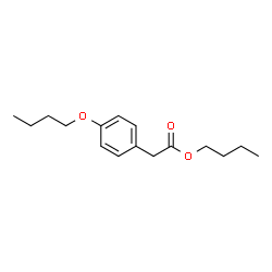 ChemSpider 2D Image | Butyl (4-butoxyphenyl)acetate | C16H24O3