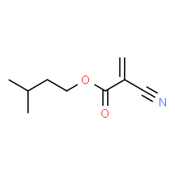 ChemSpider 2D Image | isoamyl 2-cyanoacrylate | C9H13NO2