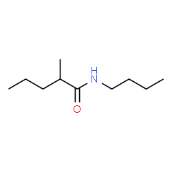 ChemSpider 2D Image | N-Butyl-2-methylpentanamide | C10H21NO
