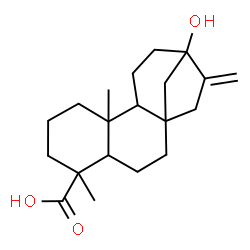 ChemSpider 2D Image | 13-Hydroxykaur-16-en-18-oic acid | C20H30O3