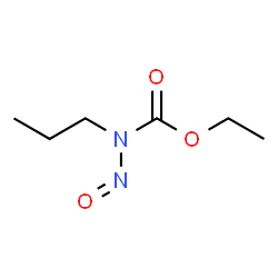 ChemSpider 2D Image | N-propyl-N-nitrosourethane | C6H12N2O3