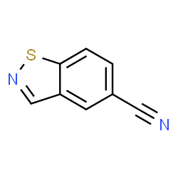ChemSpider 2D Image | 1,2-Benzothiazole-5-carbonitrile | C8H4N2S