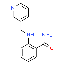 ChemSpider 2D Image | 2-[(Pyridin-3-Ylmethyl)amino]benzamide | C13H13N3O