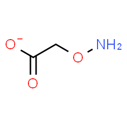 ChemSpider 2D Image | (Aminooxy)acetate | C2H4NO3