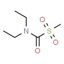 ChemSpider 2D Image | (Diethylamino)(methylsulfonyl)methanone | C6H13NO3S