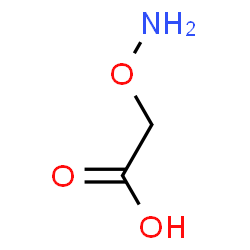 ChemSpider 2D Image | (Aminooxy)acetic acid | C2H5NO3