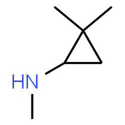 ChemSpider 2D Image | N,2,2-Trimethylcyclopropanamine | C6H13N