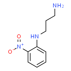 ChemSpider 2D Image | N-(2-Nitrophenyl)-1,3-propanediamine | C9H13N3O2